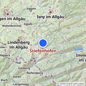 Kartenvorschau Stiefenhofen