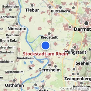 Kartenvorschau Stockstadt am Rhein