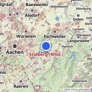 Kartenvorschau Stolberg (Rhld.)
