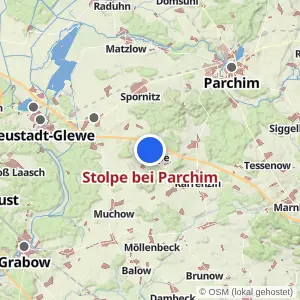 Kartenvorschau Stolpe bei Parchim