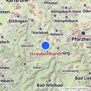 Kartenvorschau Straubenhardt