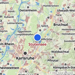 Kartenvorschau Stutensee
