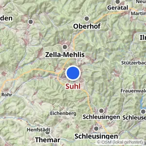 Kartenvorschau Suhl