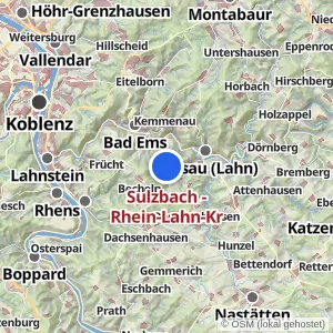 Kartenvorschau Sulzbach - Rhein-Lahn-Kr