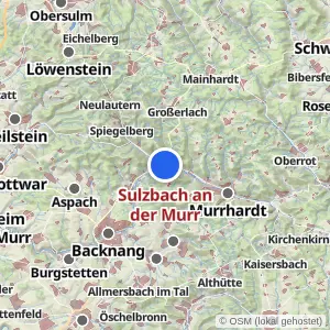 Kartenvorschau Sulzbach an der Murr