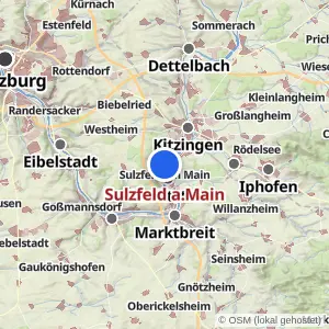 Kartenvorschau Sulzfeld a.Main