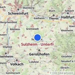 Kartenvorschau Sulzheim - Unterfr