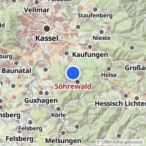Kartenvorschau Söhrewald