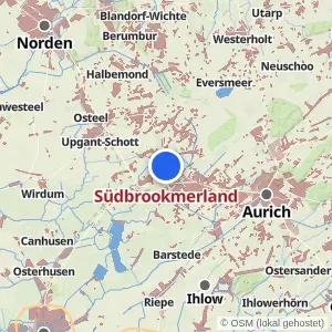 Kartenvorschau Südbrookmerland