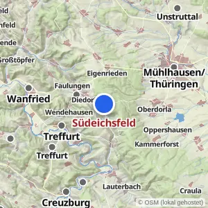 Kartenvorschau Südeichsfeld