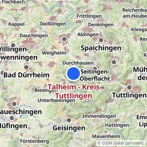 Kartenvorschau Talheim - Kreis Tuttlingen