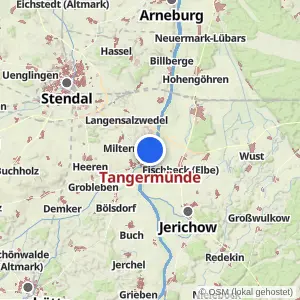 Kartenvorschau Tangermünde