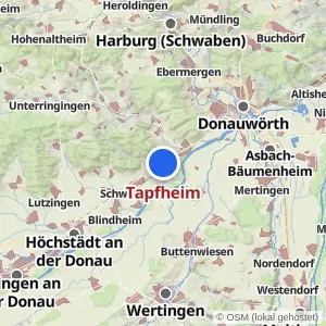 Kartenvorschau Tapfheim