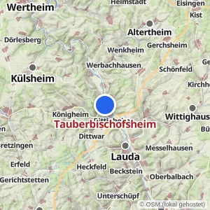 Kartenvorschau Tauberbischofsheim