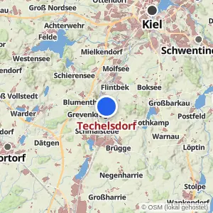 Kartenvorschau Techelsdorf