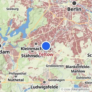 Kartenvorschau Teltow