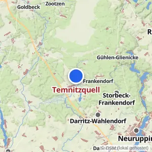 Kartenvorschau Temnitzquell