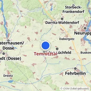 Kartenvorschau Temnitztal