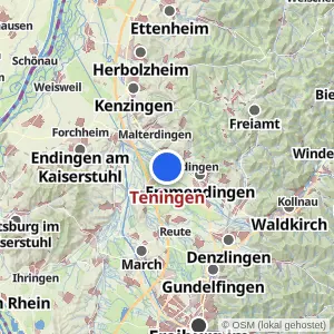 Kartenvorschau Teningen