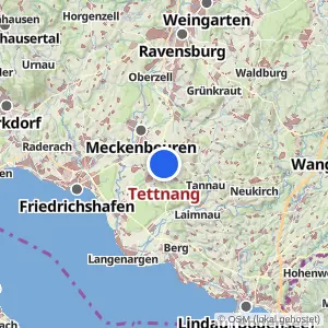 Kartenvorschau Tettnang
