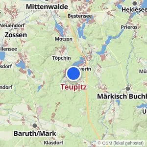 Kartenvorschau Teupitz