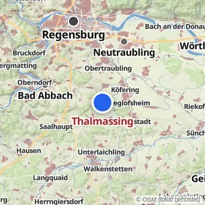 Kartenvorschau Thalmassing