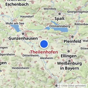 Kartenvorschau Theilenhofen