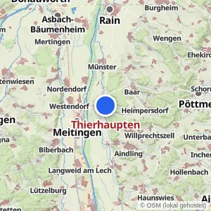 Kartenvorschau Thierhaupten