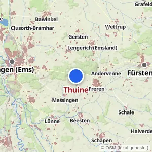 Kartenvorschau Thuine