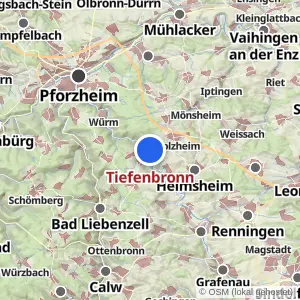 Kartenvorschau Tiefenbronn