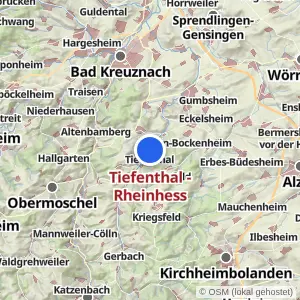 Kartenvorschau Tiefenthal - Rheinhess