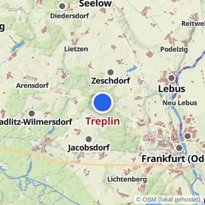 Kartenvorschau Treplin