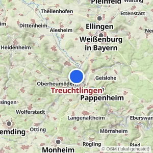 Kartenvorschau Treuchtlingen