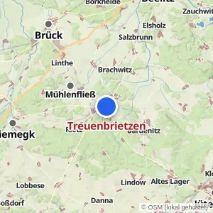Kartenvorschau Treuenbrietzen