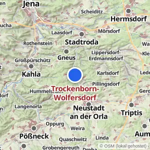 Kartenvorschau Trockenborn-Wolfersdorf