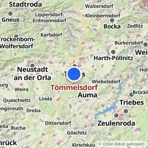 Kartenvorschau Tömmelsdorf