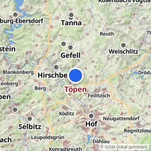 Kartenvorschau Töpen