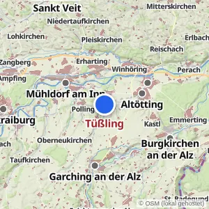 Kartenvorschau Tüßling