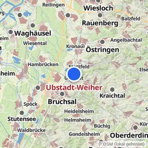 Kartenvorschau Ubstadt-Weiher