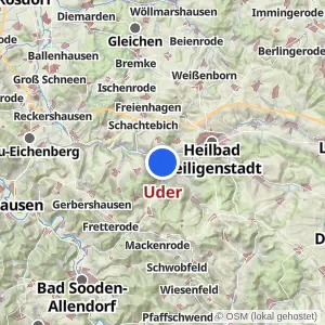 Kartenvorschau Uder