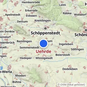 Kartenvorschau Uehrde