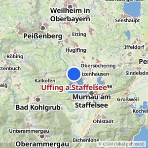 Kartenvorschau Uffing a.Staffelsee