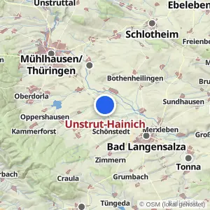 Kartenvorschau Unstrut-Hainich
