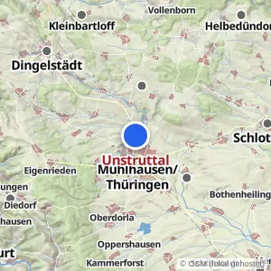 Kartenvorschau Unstruttal