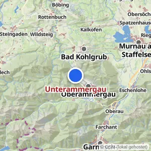 Kartenvorschau Unterammergau