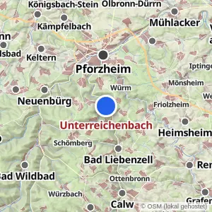 Kartenvorschau Unterreichenbach