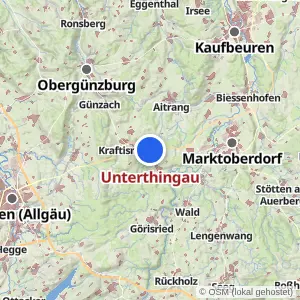 Kartenvorschau Unterthingau