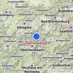 Kartenvorschau Unterweißbach