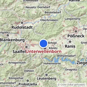 Kartenvorschau Unterwellenborn