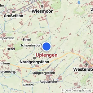 Kartenvorschau Uplengen